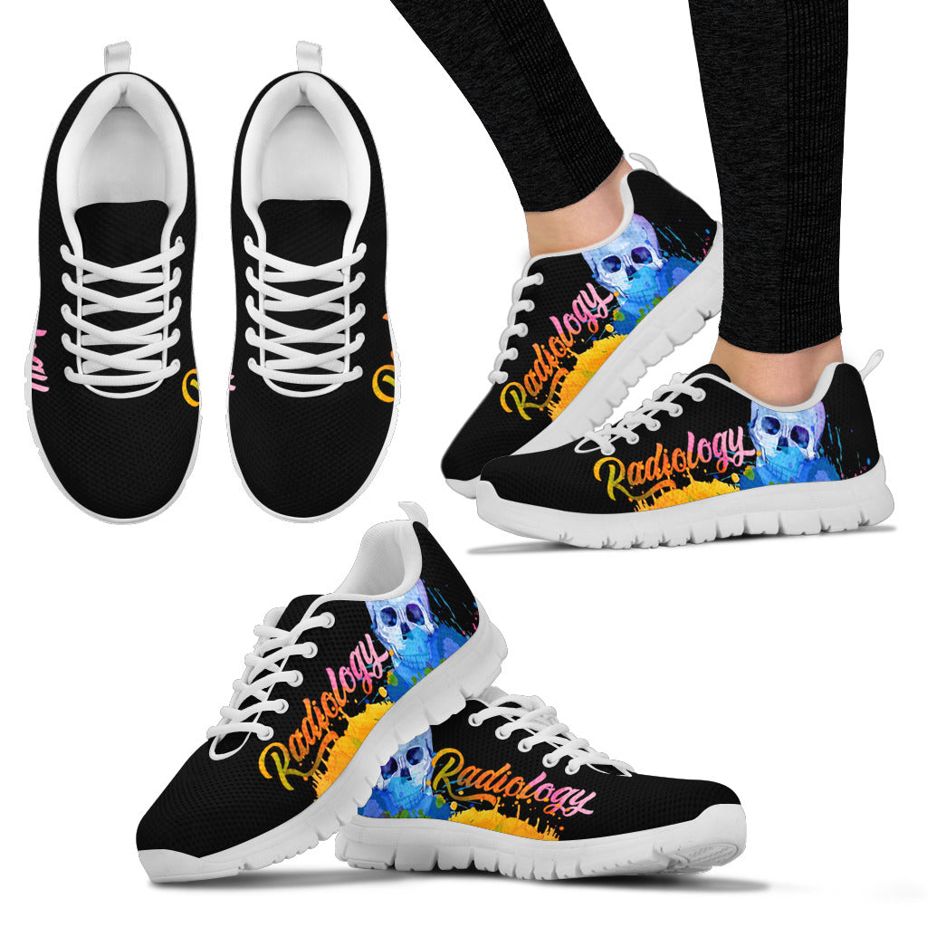 Radiology Watercolor Sneakers