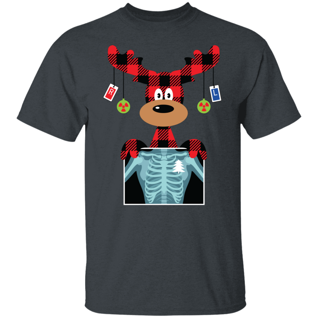 Radiology Reindeer Christmas T-Shirt