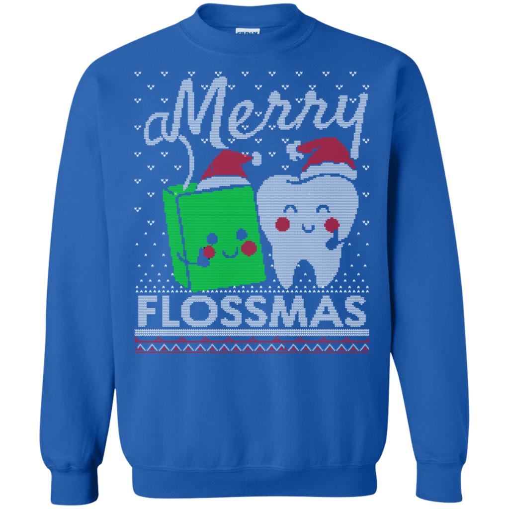 Merry Flossmas Crewneck Sweatshirt