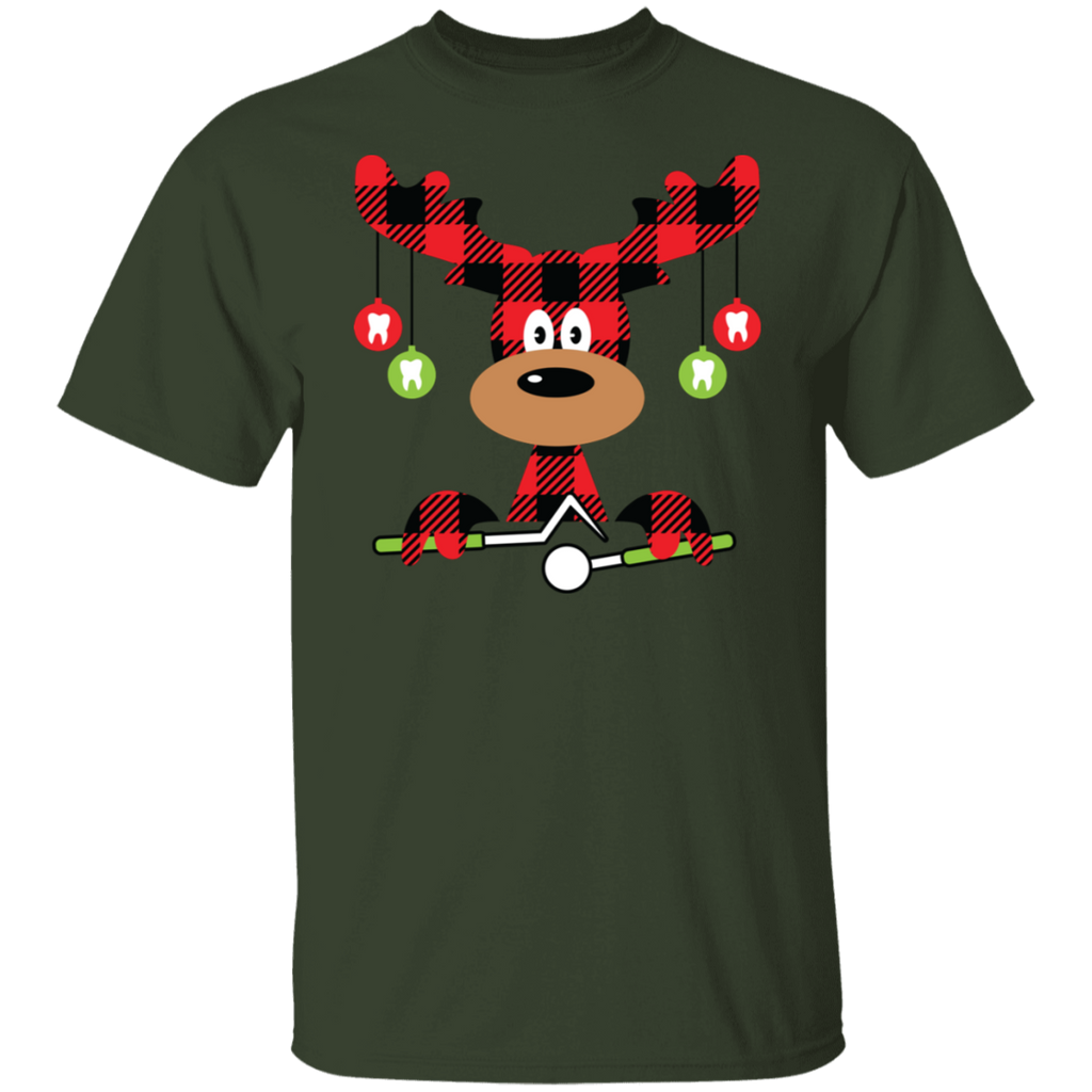 Dental Reindeer Christmas T-Shirt