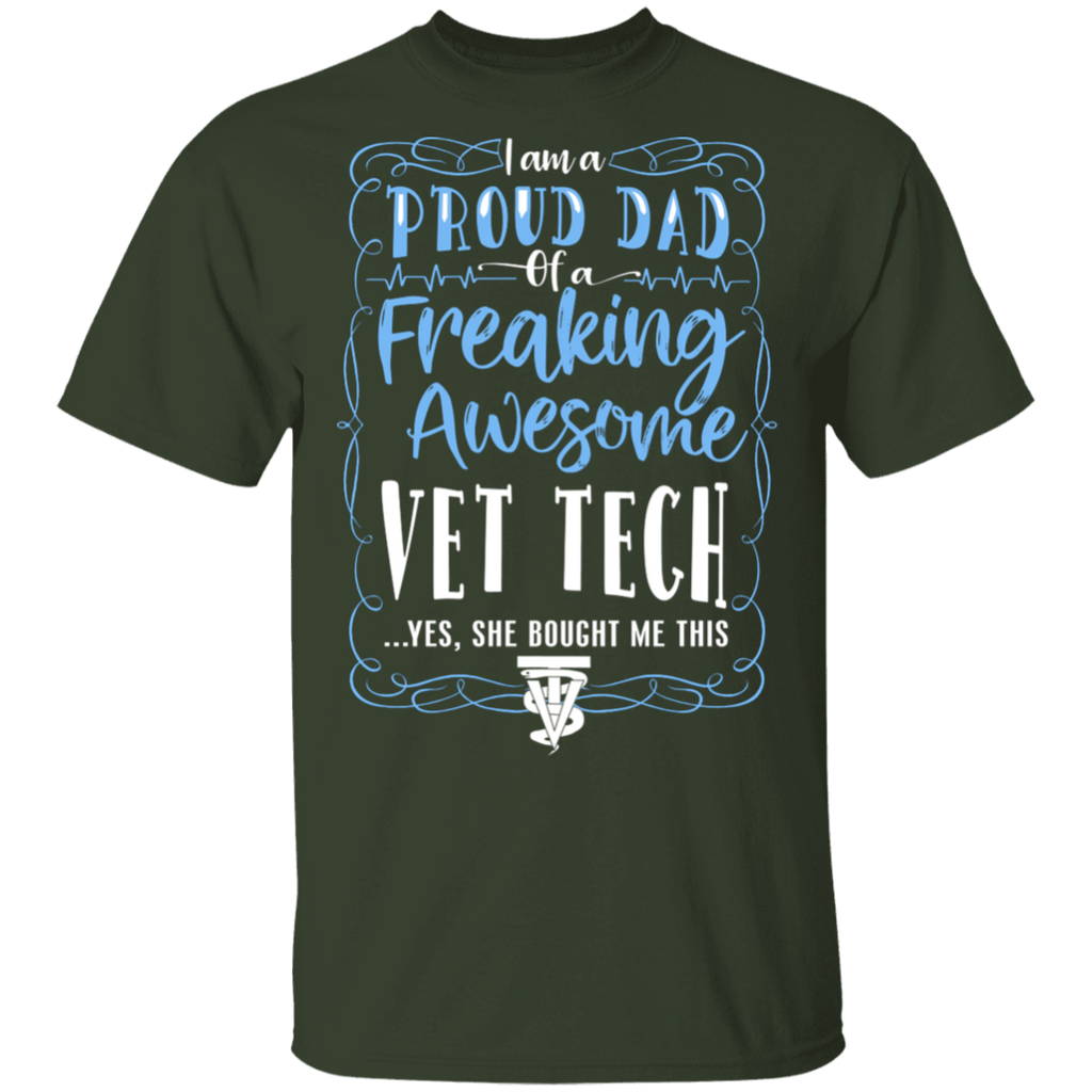 Proud Dad of a Vet Tech T-Shirt