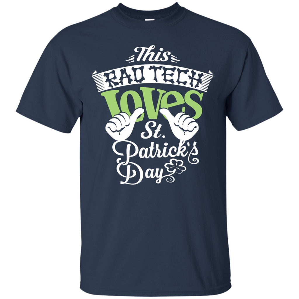 Short Sleeve - This Rad Tech Loves St. Patrick's Day - Unisex Tee