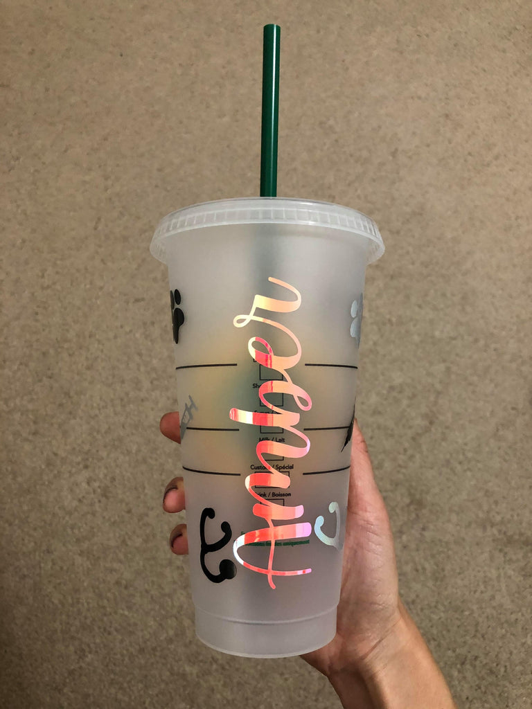 Customized Vet Tech Starbucks Reusable Venti Cup