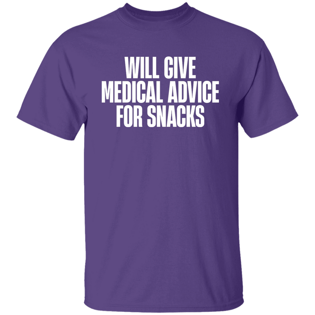 Will Give Medical Advice For Snacks T-Shirt