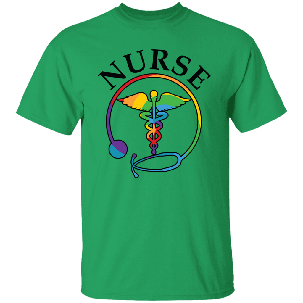 Nurse Rainbow Symbol T-Shirt