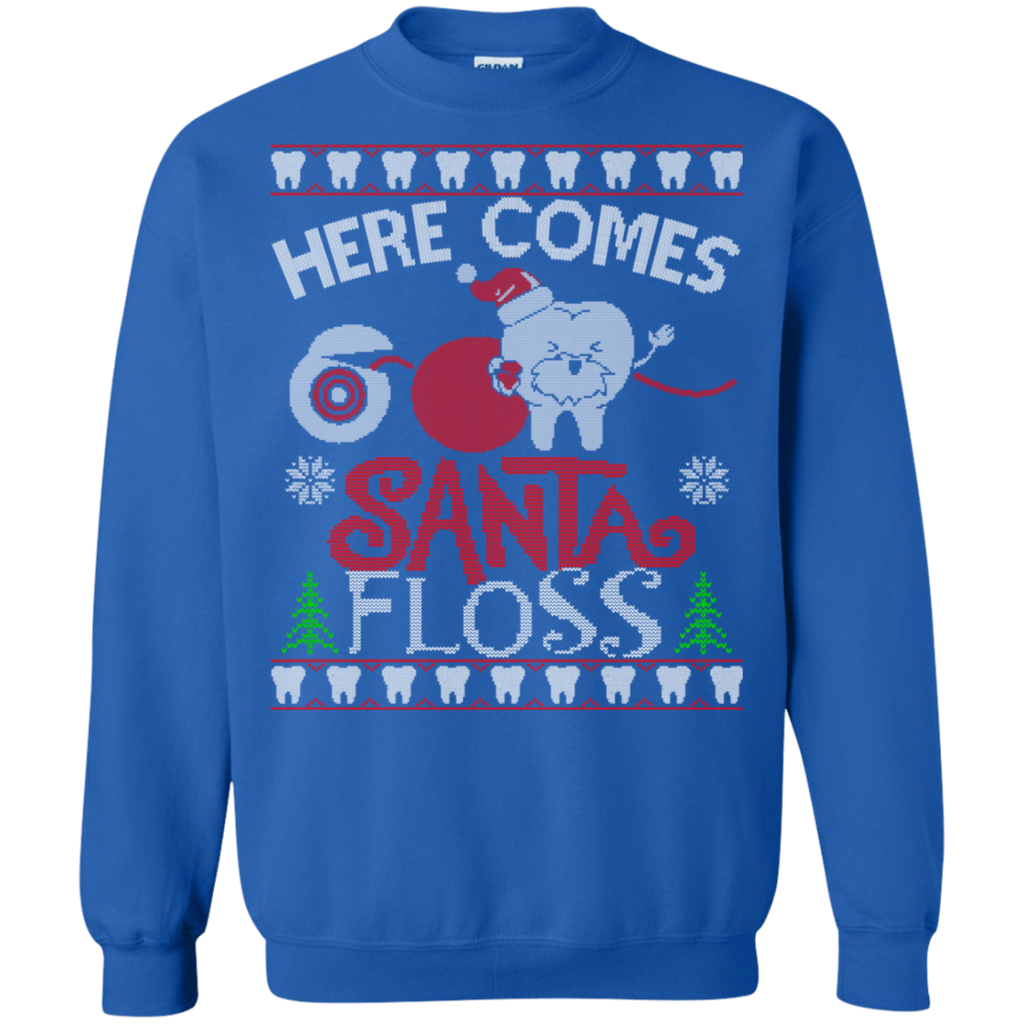 Santa Floss Crewneck Sweatshirt