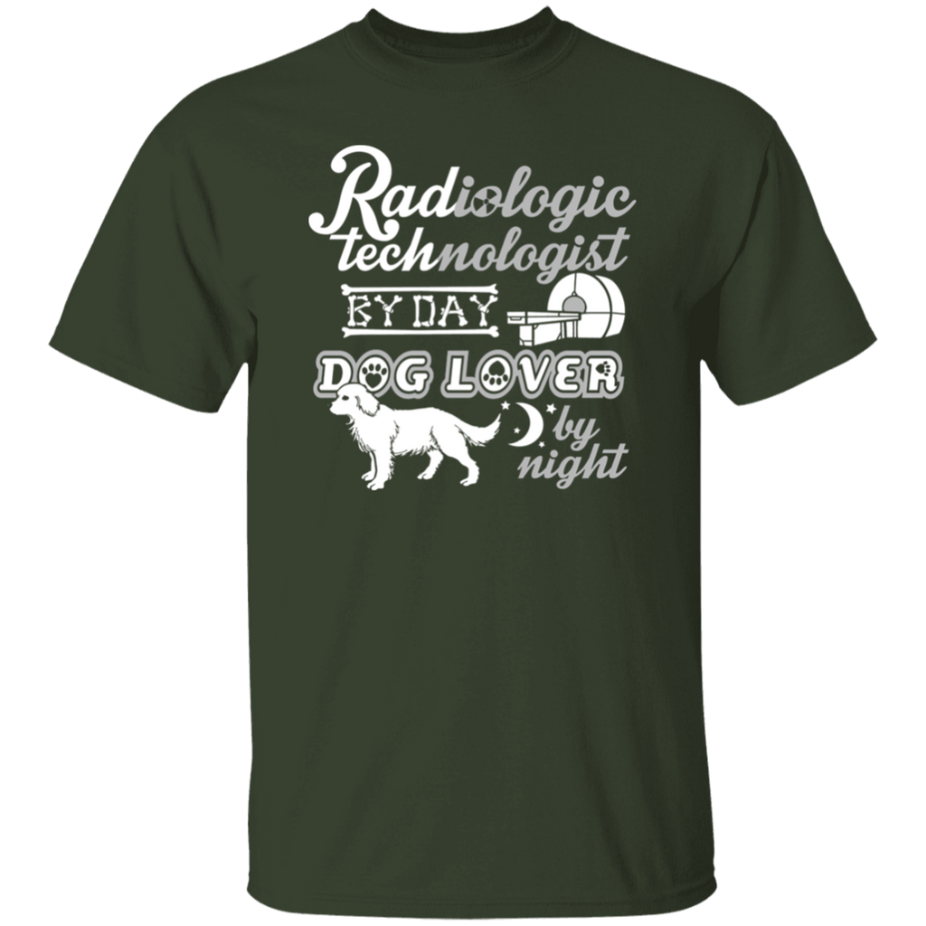 Rad Tech by Day, Dog Lover by Night T-Shirt