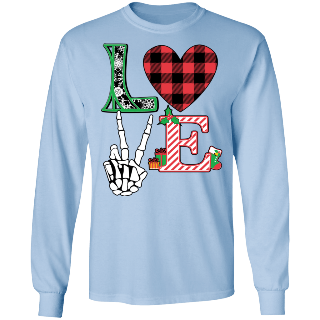 Radiology LOVE Christmas Long Sleeve Ultra Cotton T-Shirt