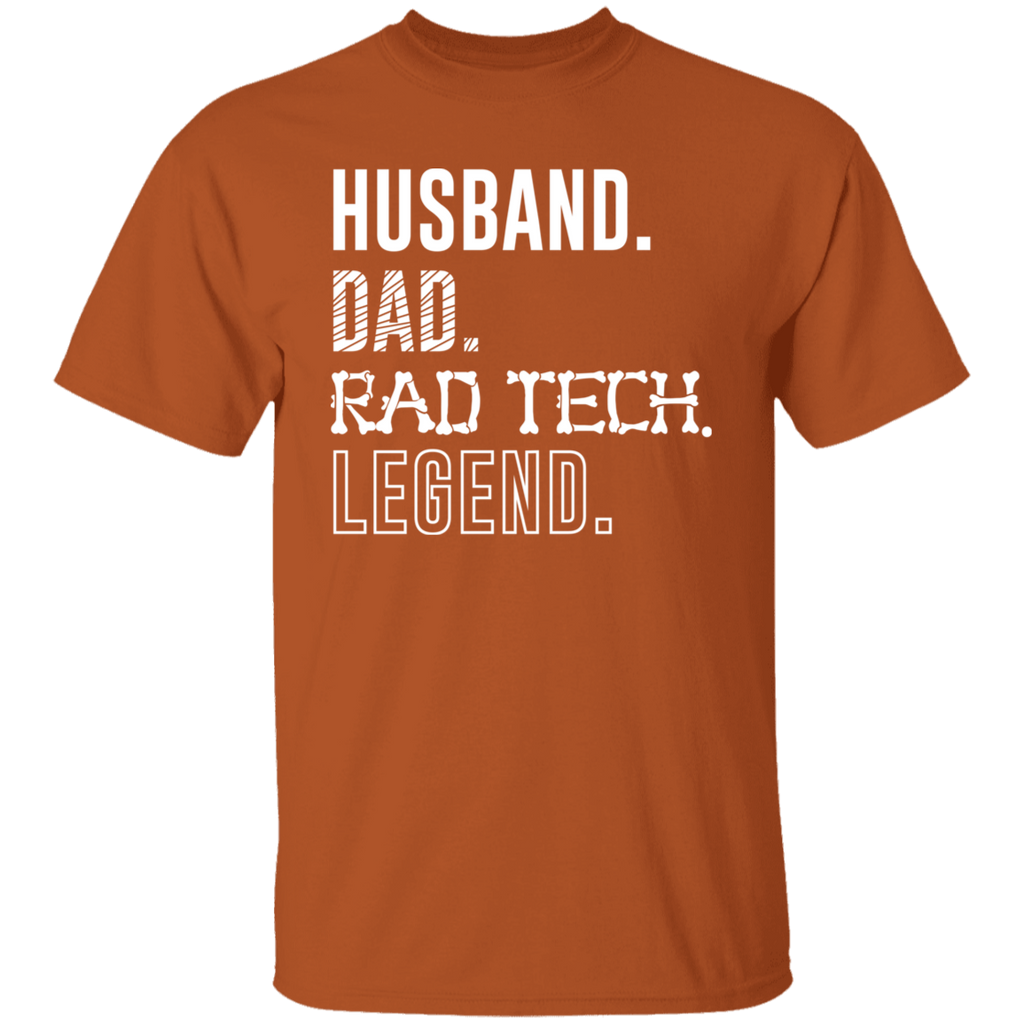 Husband Dad Rad Tech Legend T-Shirt