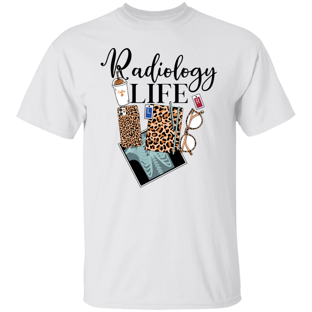 Radiology Life Leopard T-Shirt