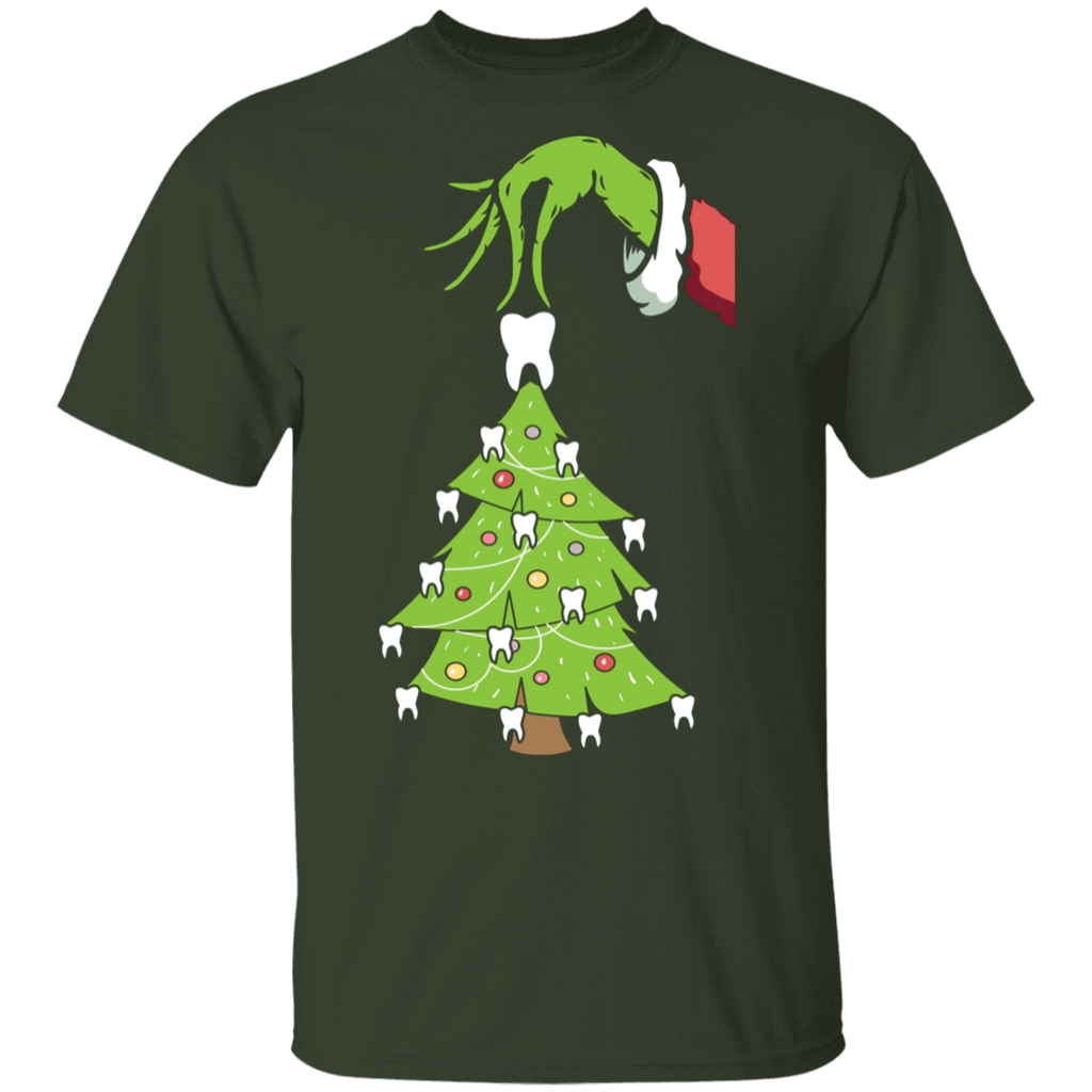 Who Stole Dental Tooth Christmas Unisex Adult T-Shirt