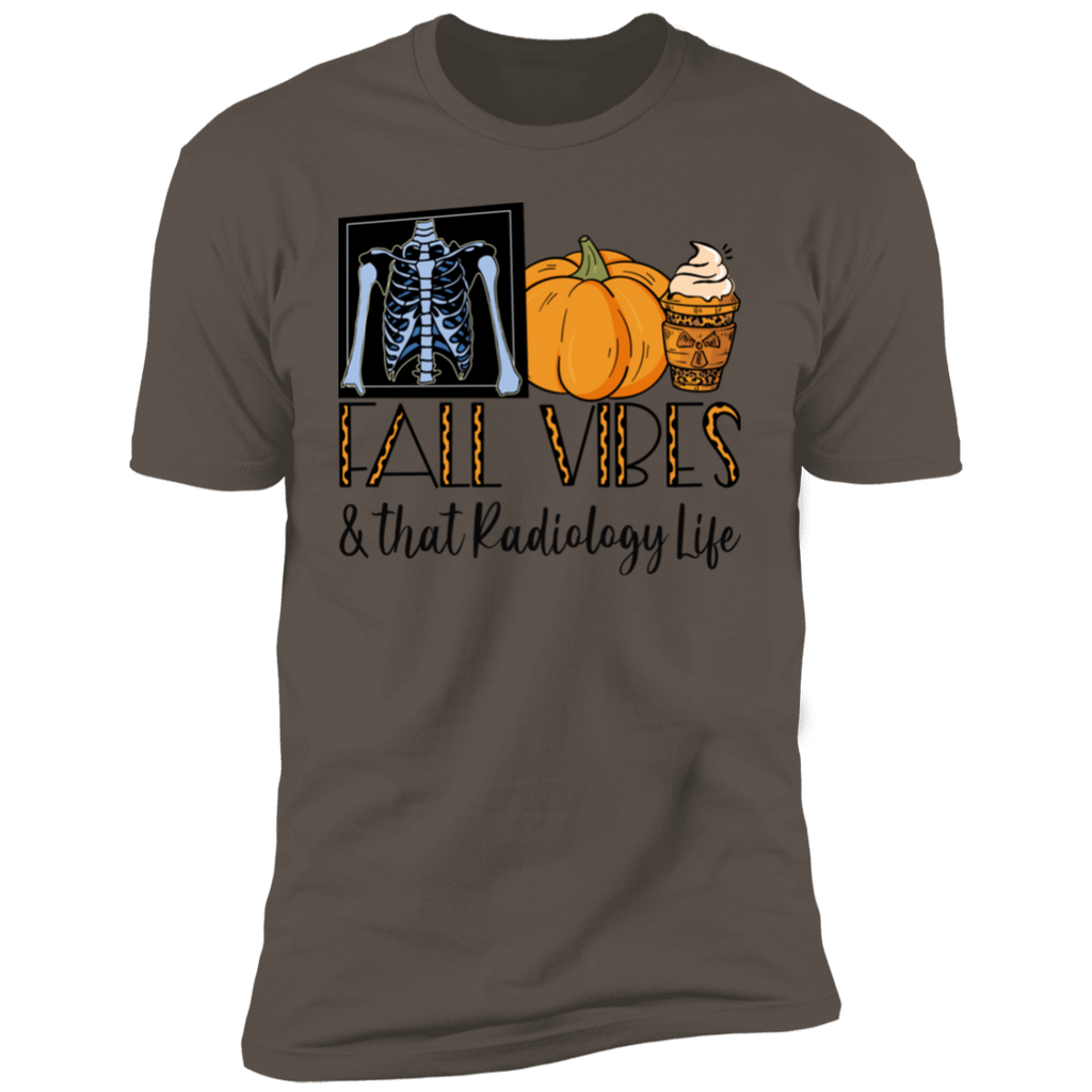 Fall Vibes and That Radiology Life Premium Short Sleeve T-Shirt