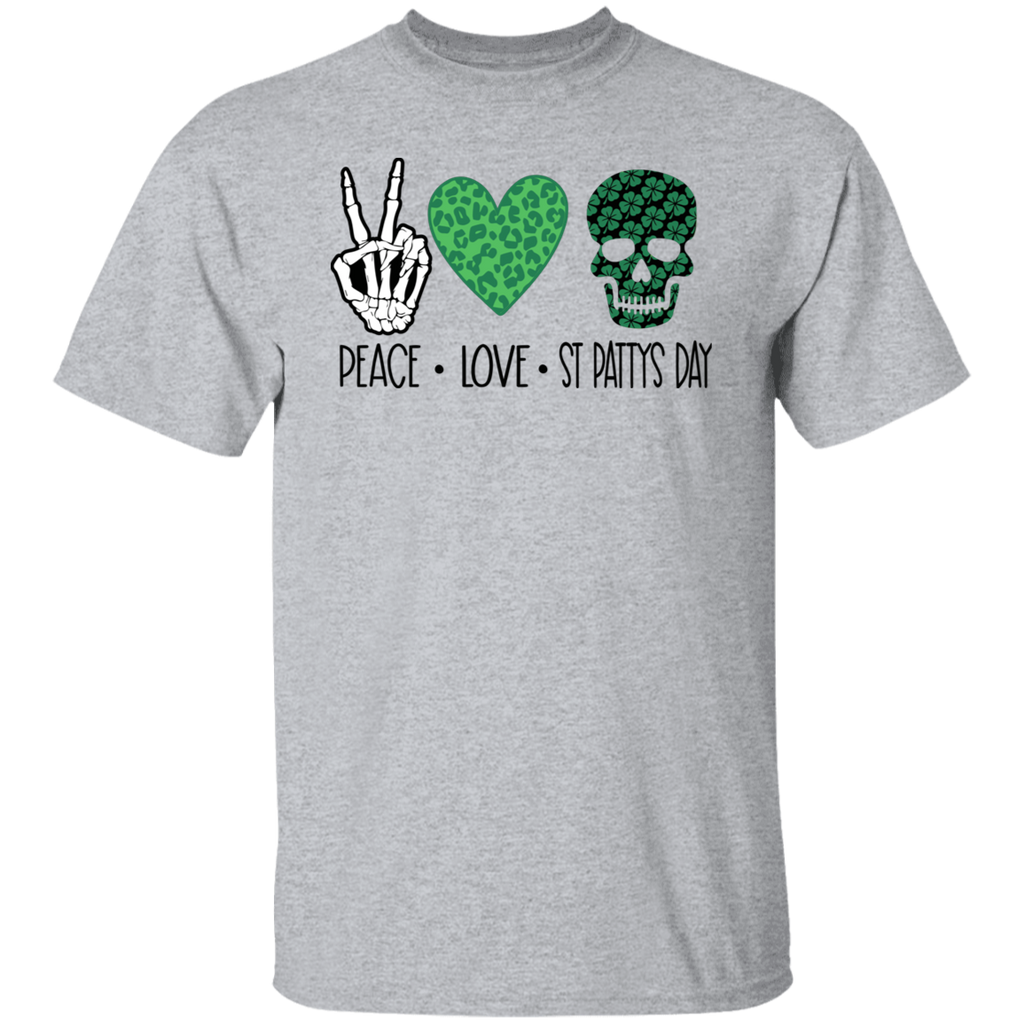 Peace Love St Paddys Day Radiology T-Shirt
