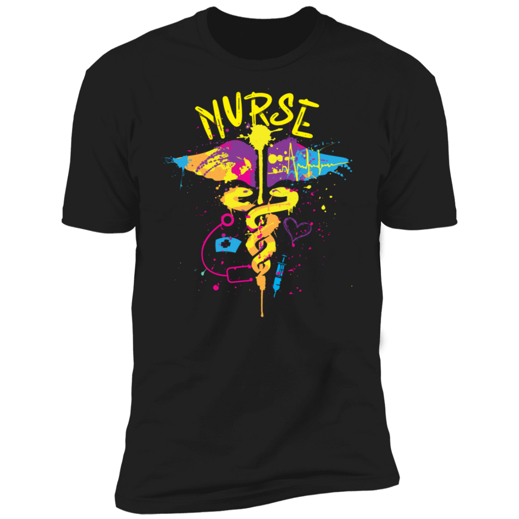Nurse Color Splat Premium T-Shirt