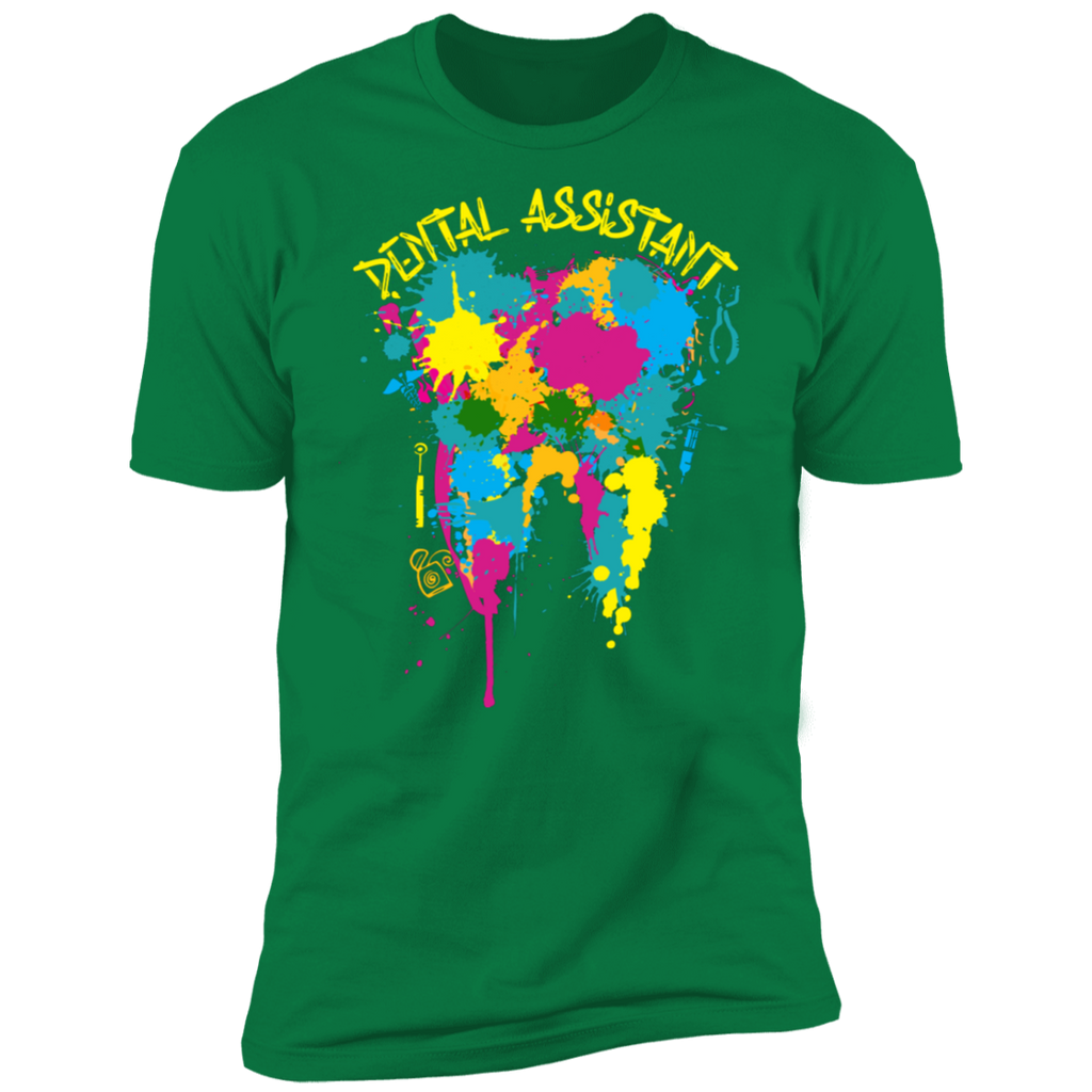 Dental Assistant Color Splat Premium T-Shirt