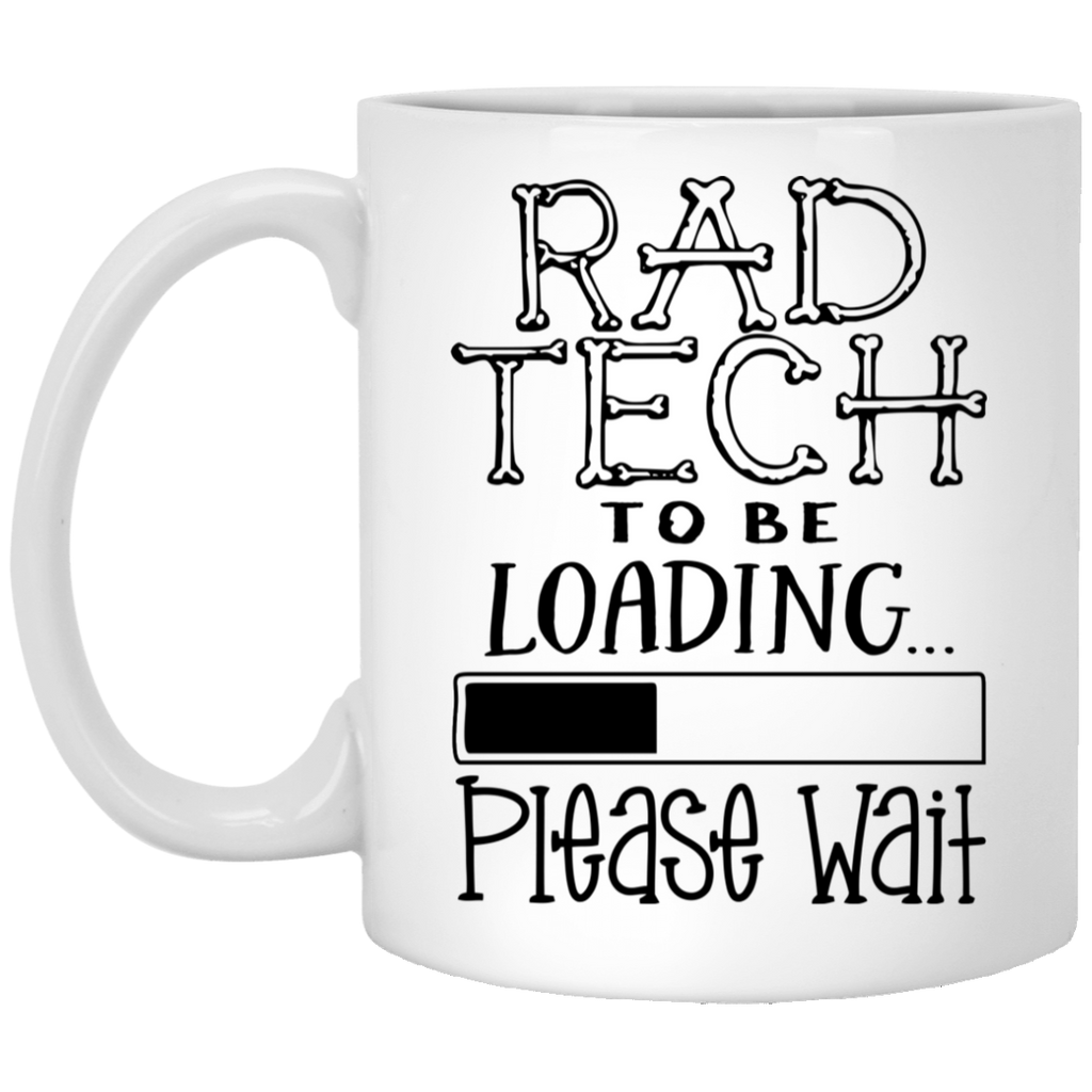 Rad Tech Loading 11 oz. White Mug