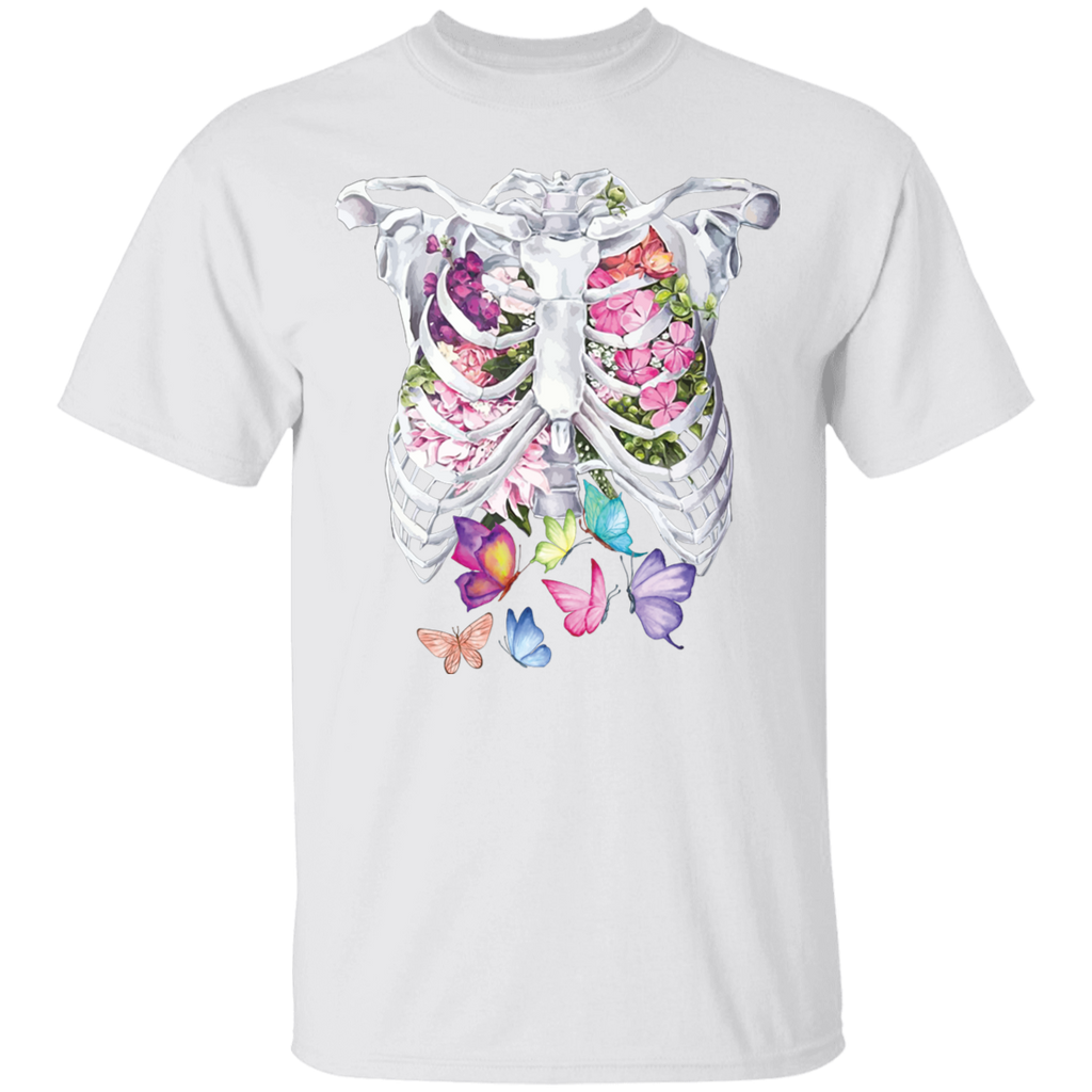 Butterflies Rib Cage T-Shirt