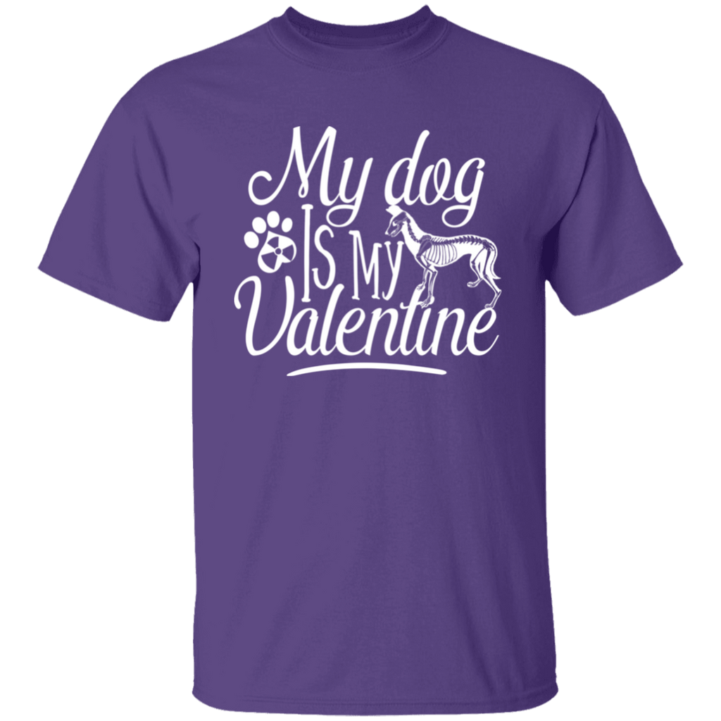 My Dog is my Valentine Rad Tech T-Shirt