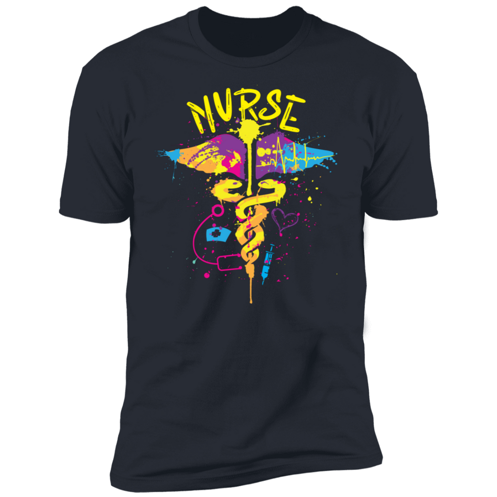 Nurse Color Splat Premium T-Shirt
