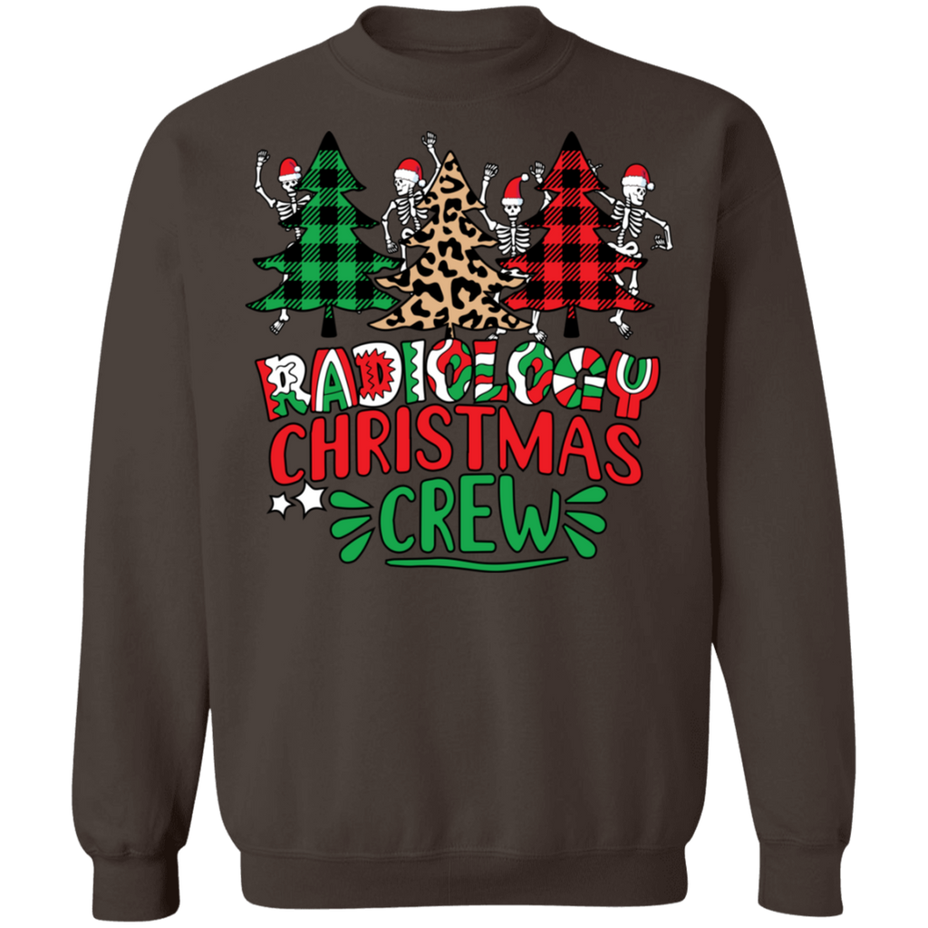 Radiology Christmas Crew Ugly Christmas Crewneck Pullover Sweatshirt