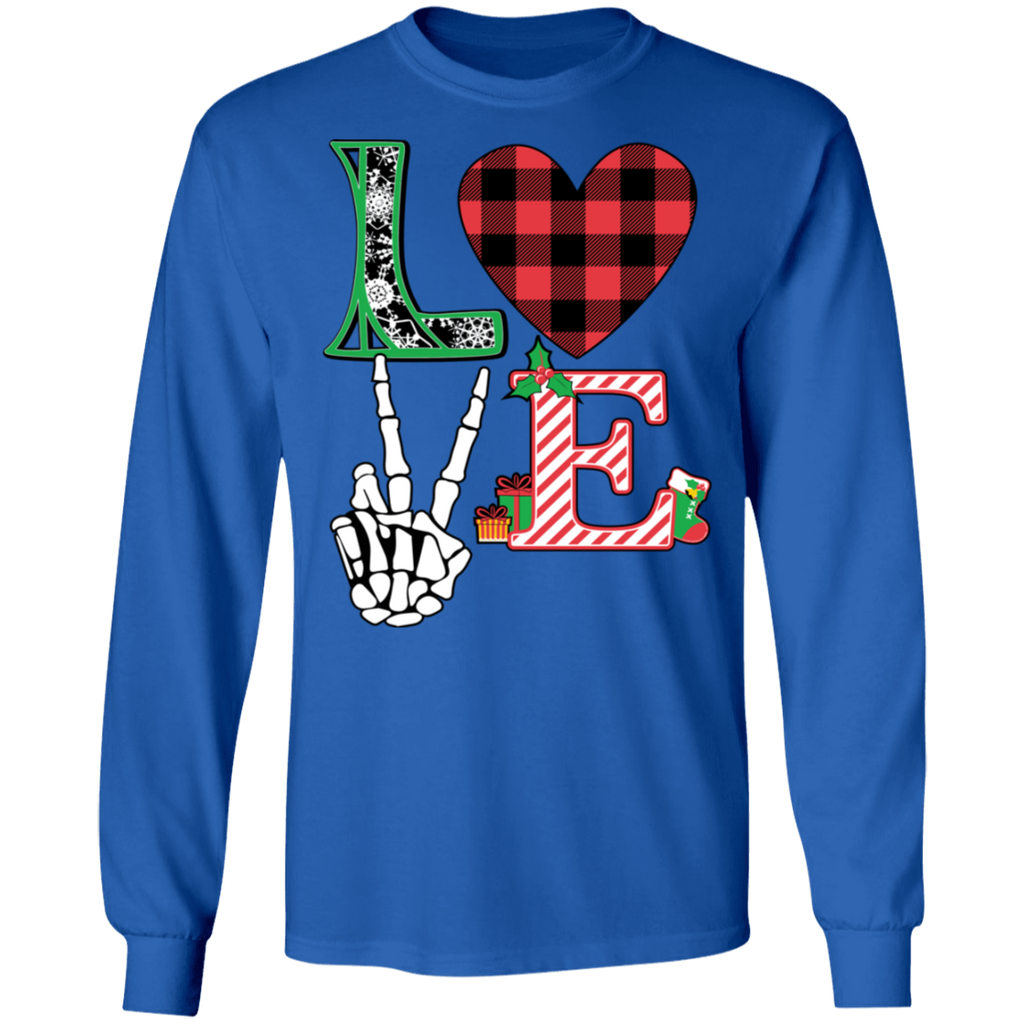 Radiology LOVE Christmas Long Sleeve Ultra Cotton T-Shirt