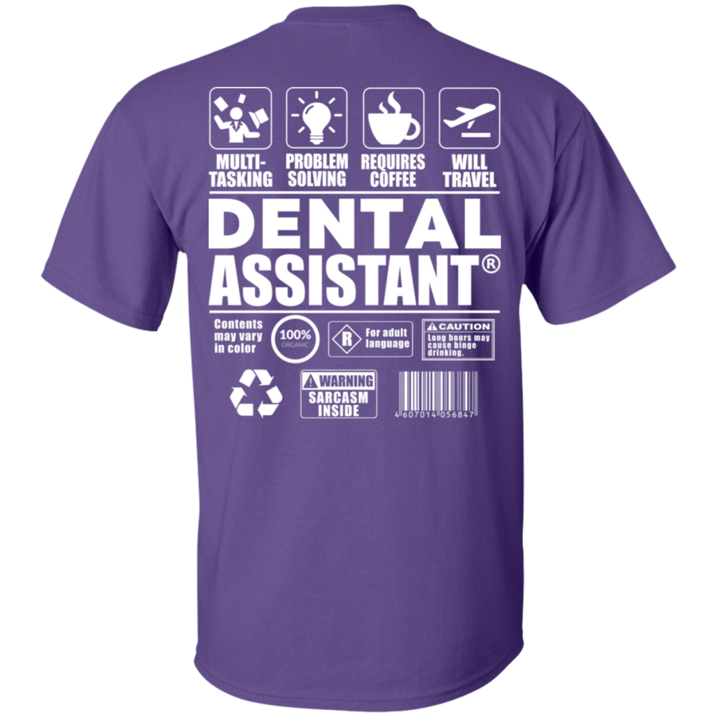Dental Assistant Label T-Shirt