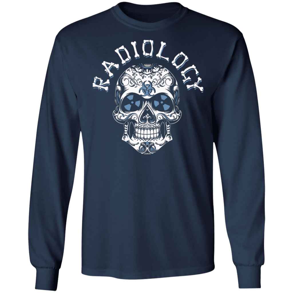 Radiology Skull 2 - Long Sleeve Ultra Cotton T-Shirt