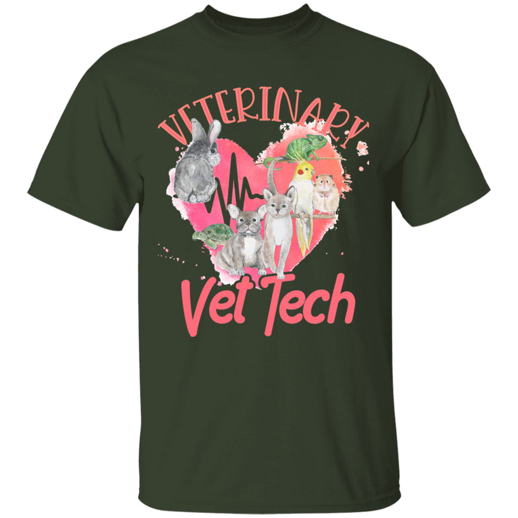 Veterinary Love Vet Tech T-Shirt