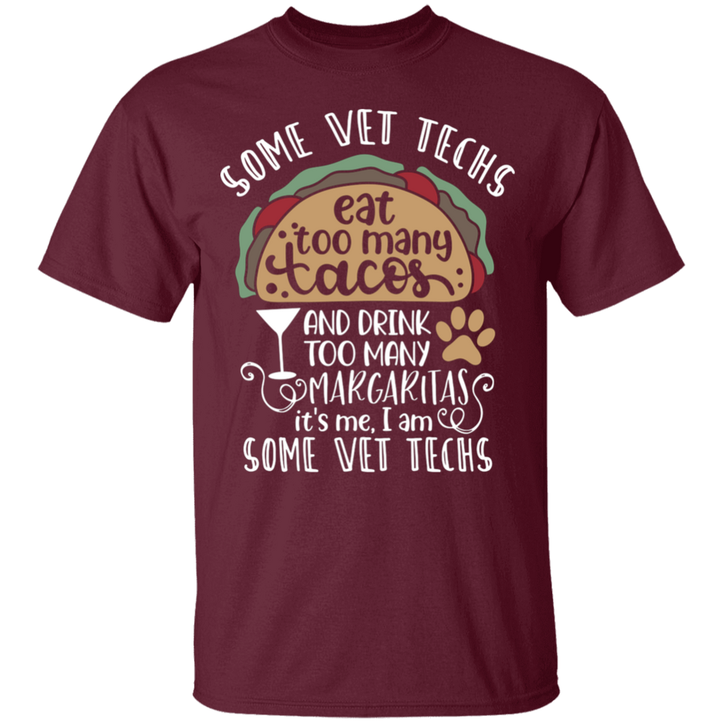 Vet Tech Loves Tacos & Margaritas T-Shirt