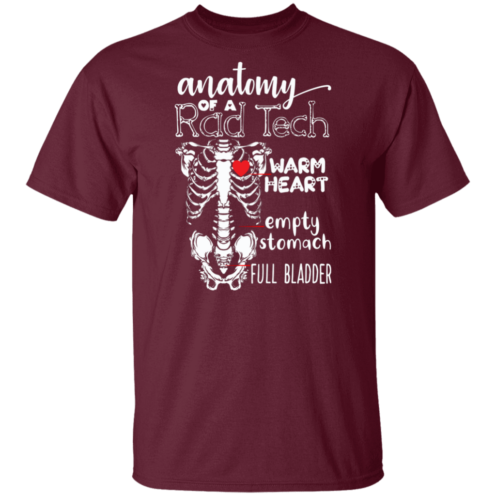 Anatomy of a Rad Tech T-Shirt