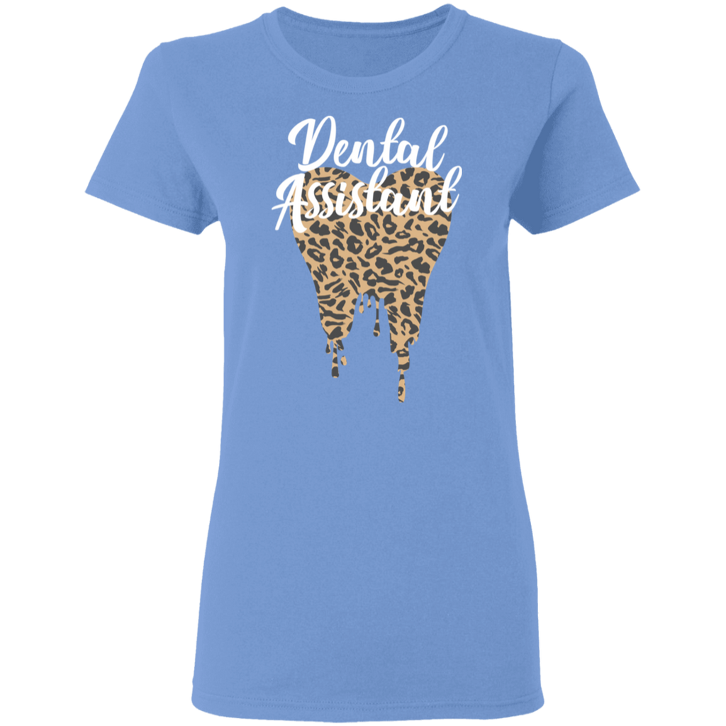 Dental Assistant Leopard Ladies' T-Shirt