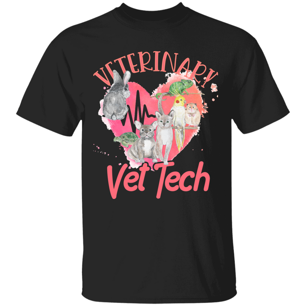 Veterinary Love Vet Tech T-Shirt