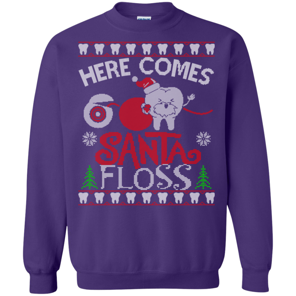 Santa Floss Crewneck Sweatshirt