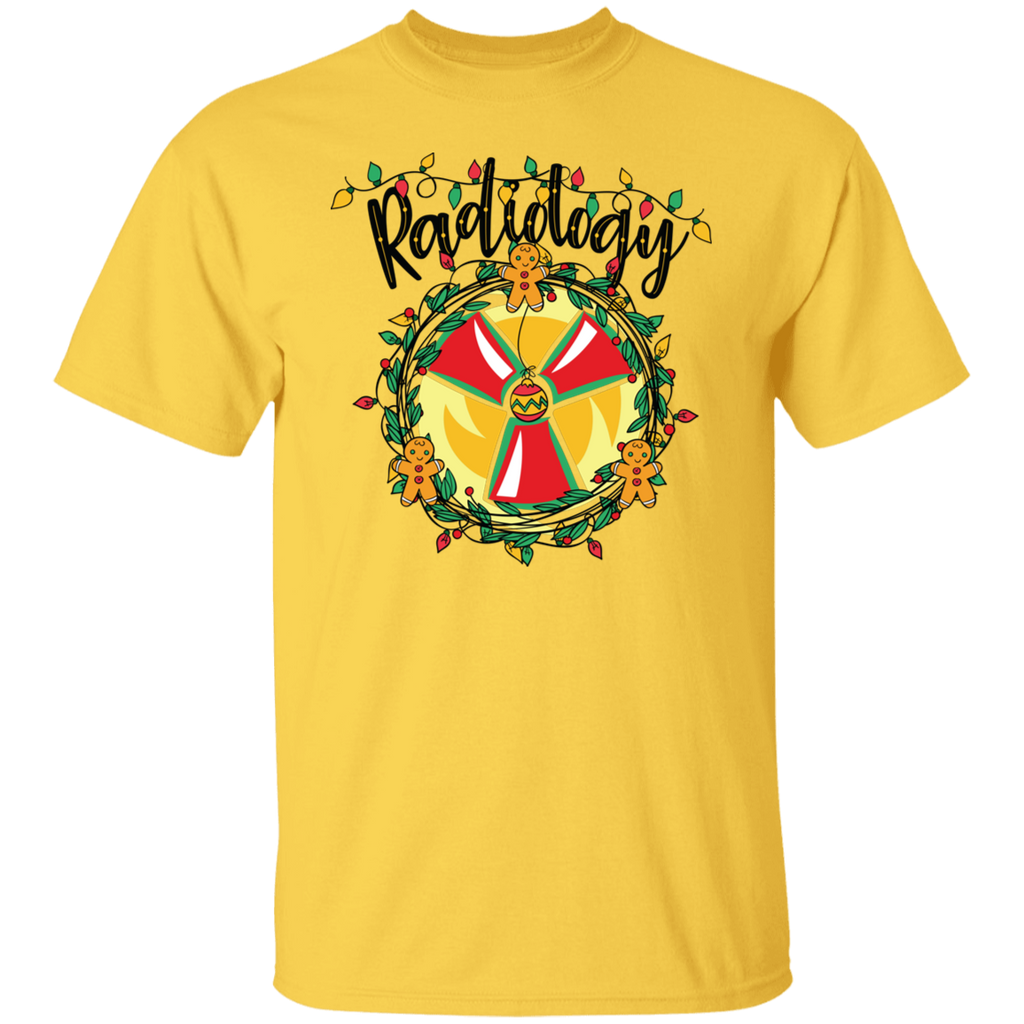 Radiology Lights Wreath T-Shirt