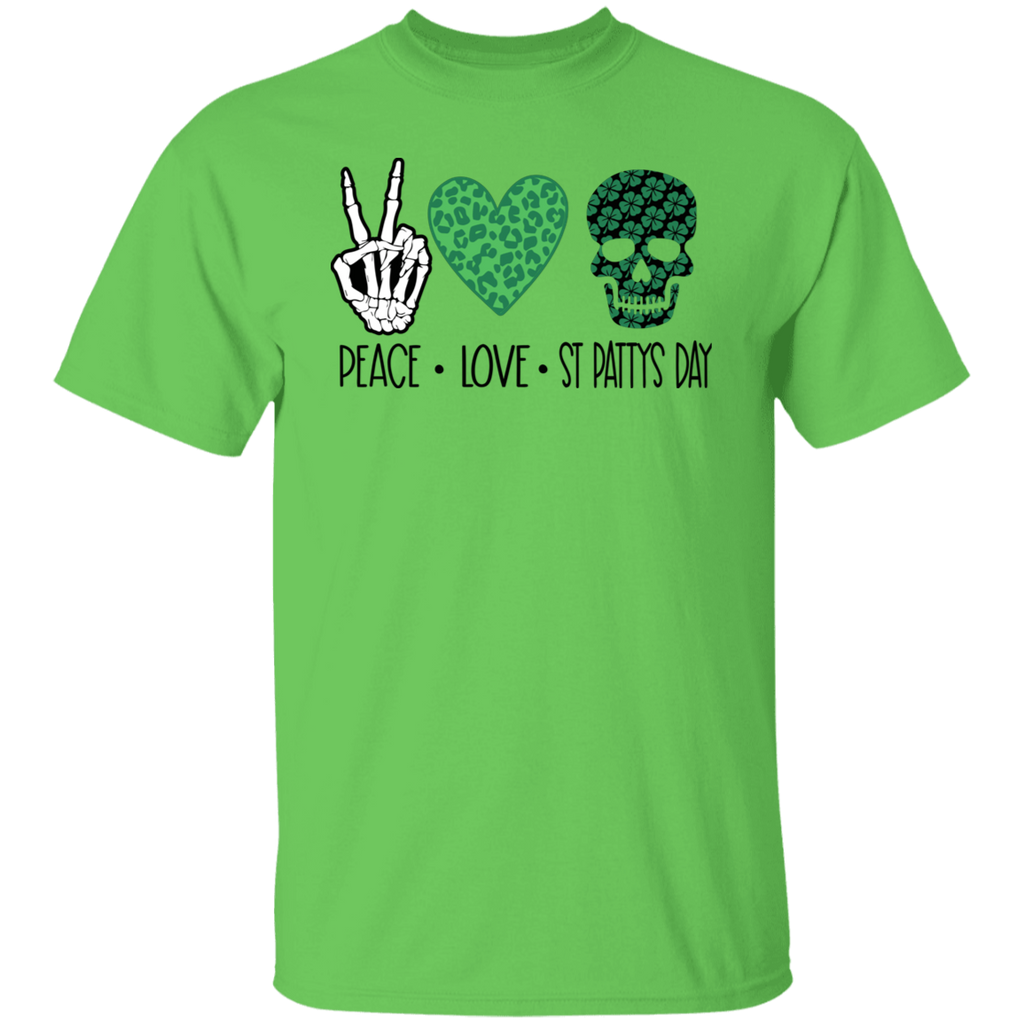 Peace Love St Paddys Day Radiology T-Shirt
