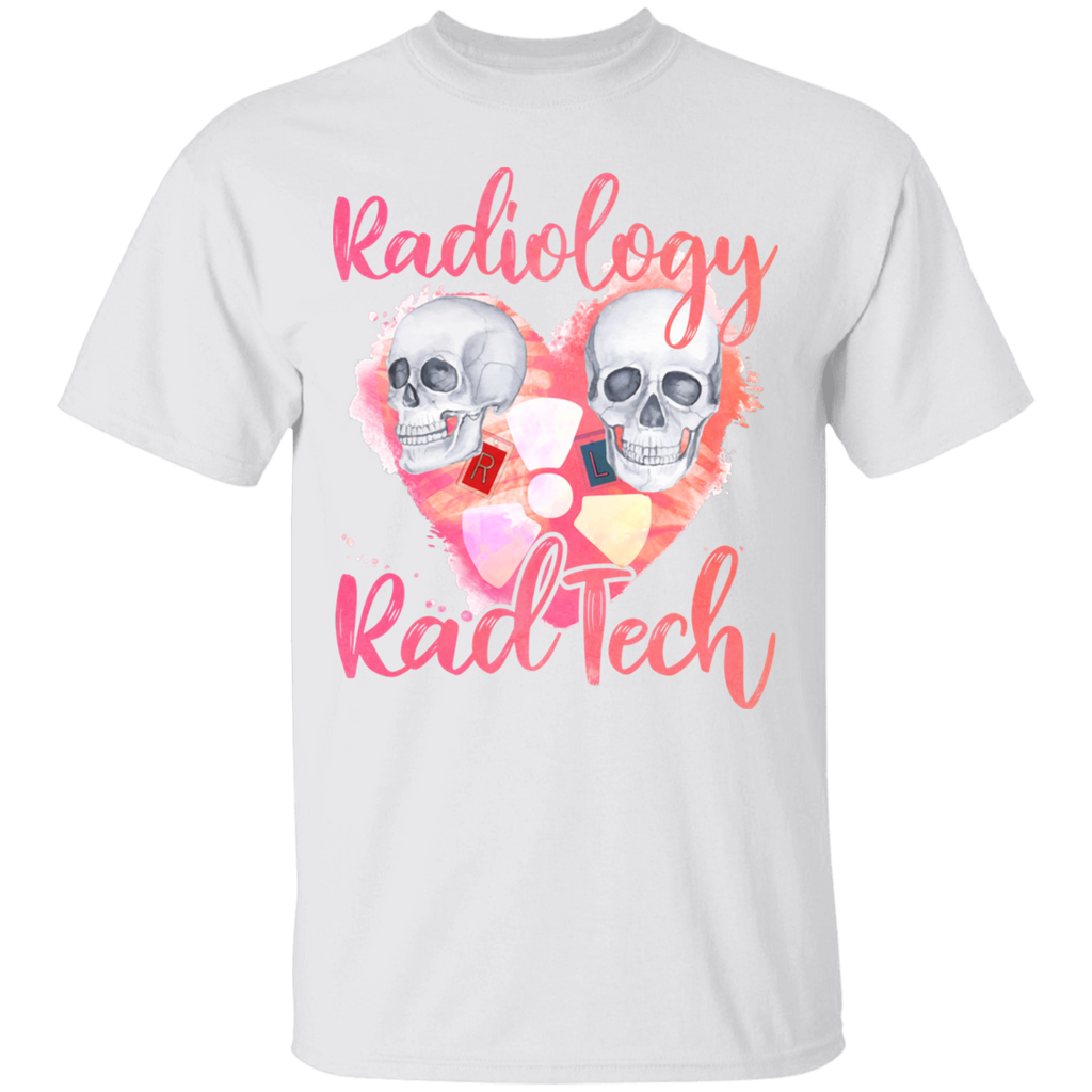 Radiology Rad Tech Ombre Heart Unisex T-Shirt