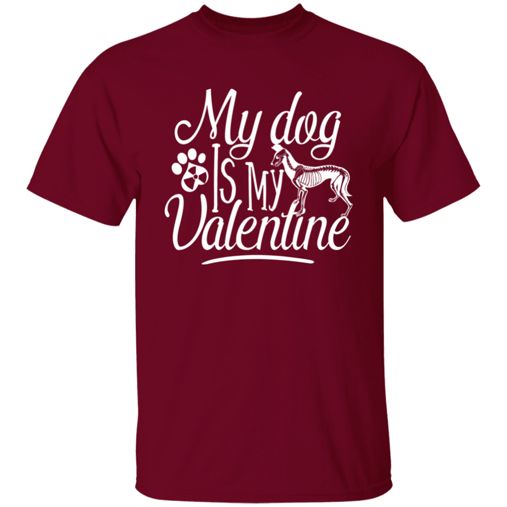 My Dog is my Valentine Rad Tech T-Shirt