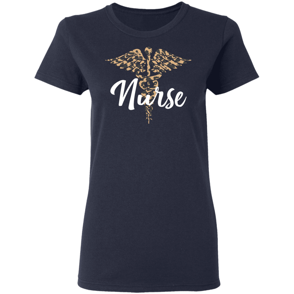 Nurse Leopard Ladies' T-Shirt