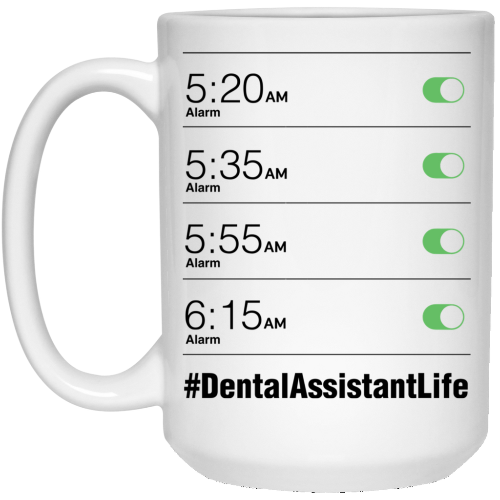 Dental Alarm 15 oz. White Mug