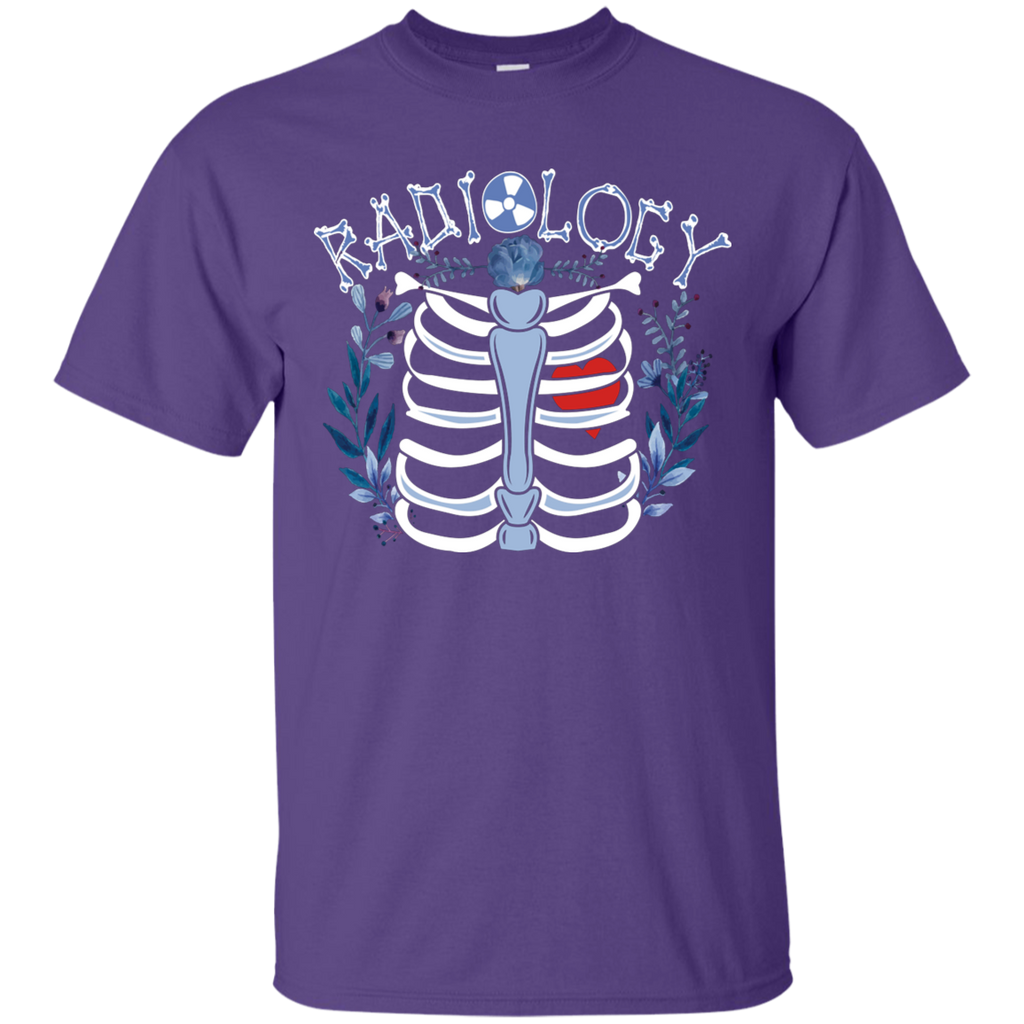 Radiology Flower Rib Cage T-Shirt