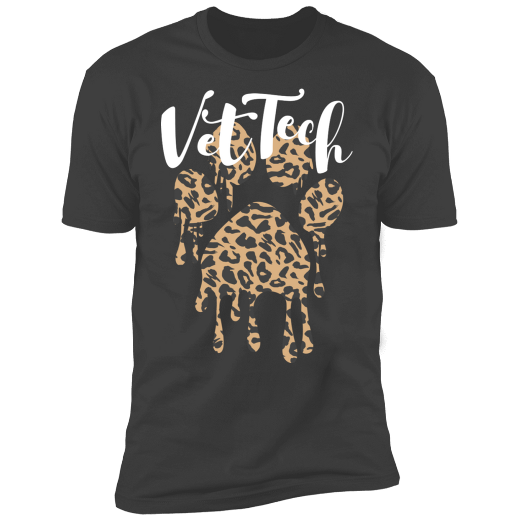 Vet Tech Leopard Premium T-Shirt