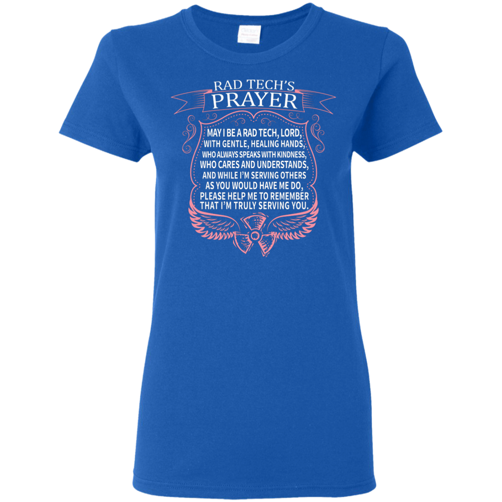 Rad Tech's Prayer Ladies T-Shirt
