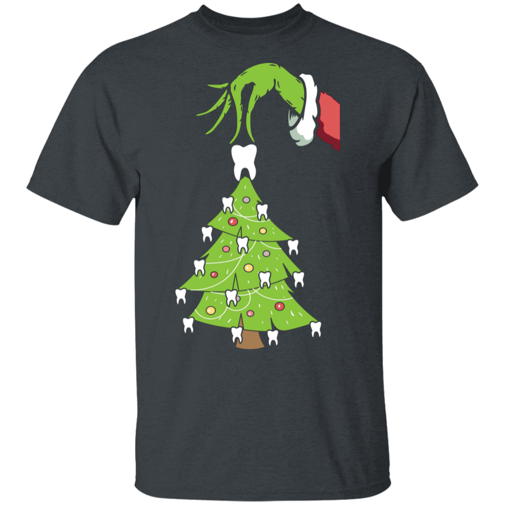 Who Stole Dental Tooth Christmas Unisex Adult T-Shirt