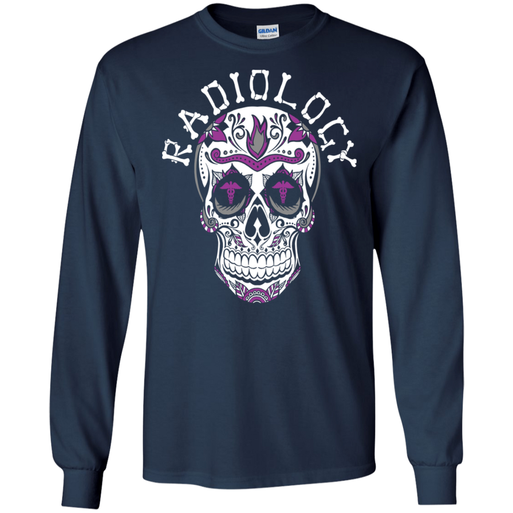 Radiology Skull Long Sleeve T-Shirt