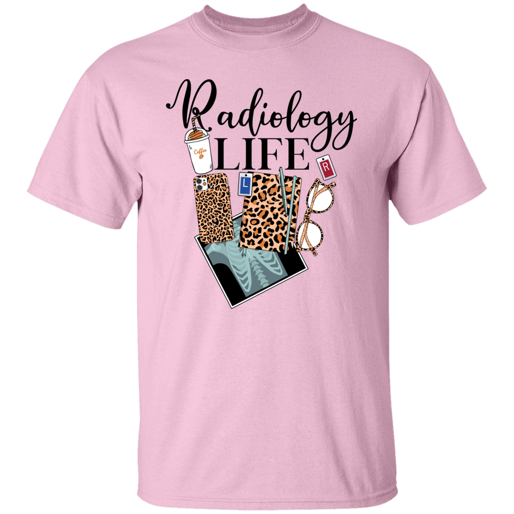 Radiology Life Leopard T-Shirt