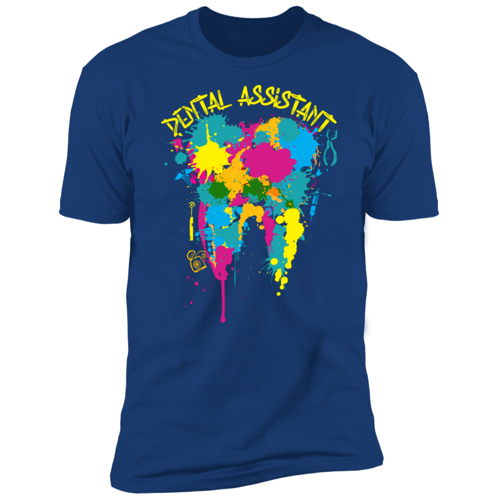 Dental Assistant Color Splat Premium T-Shirt