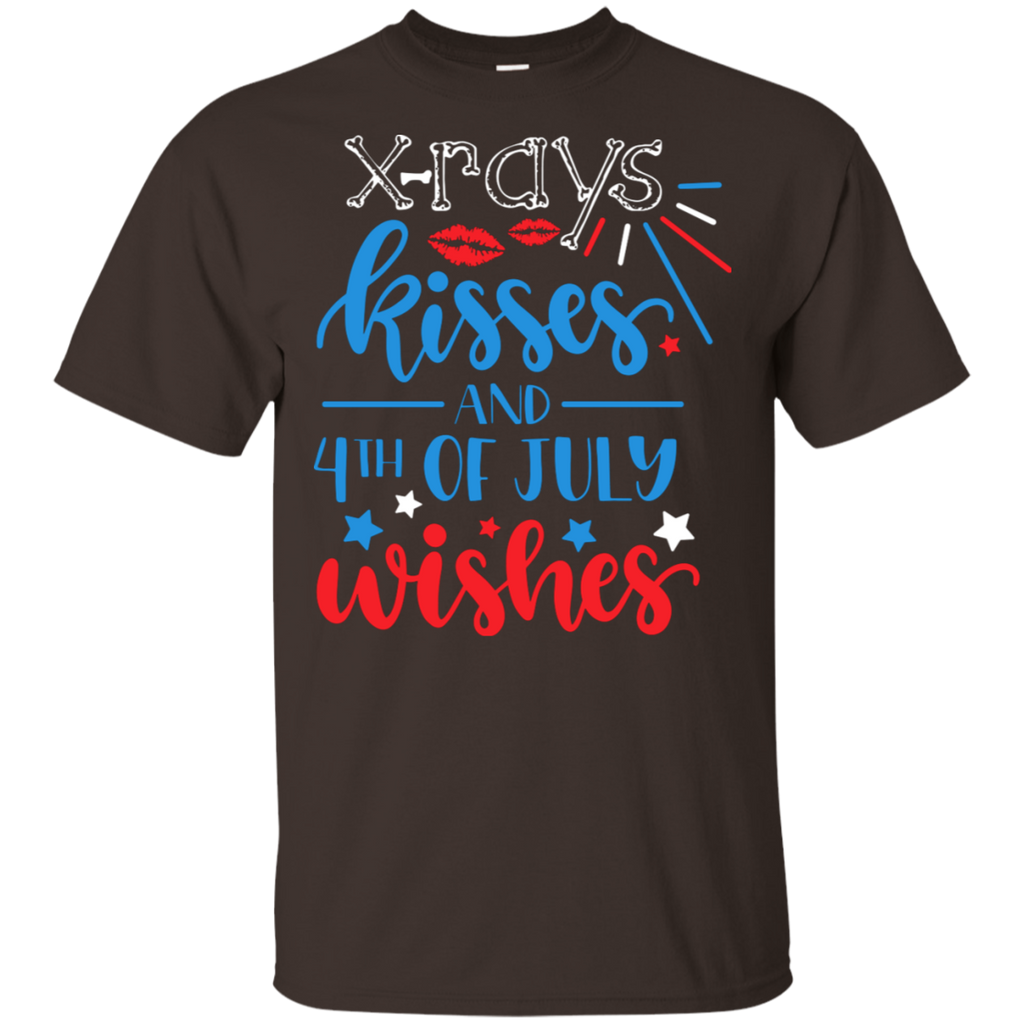 X-ray Kisses 4th of July T-Shirt