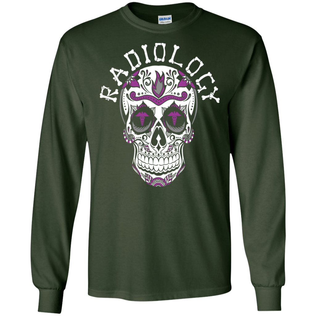 Radiology Skull Long Sleeve T-Shirt