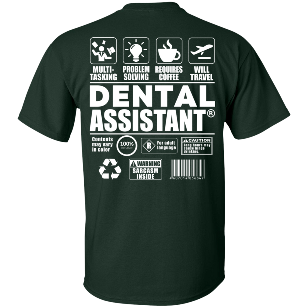 Dental Assistant Label T-Shirt