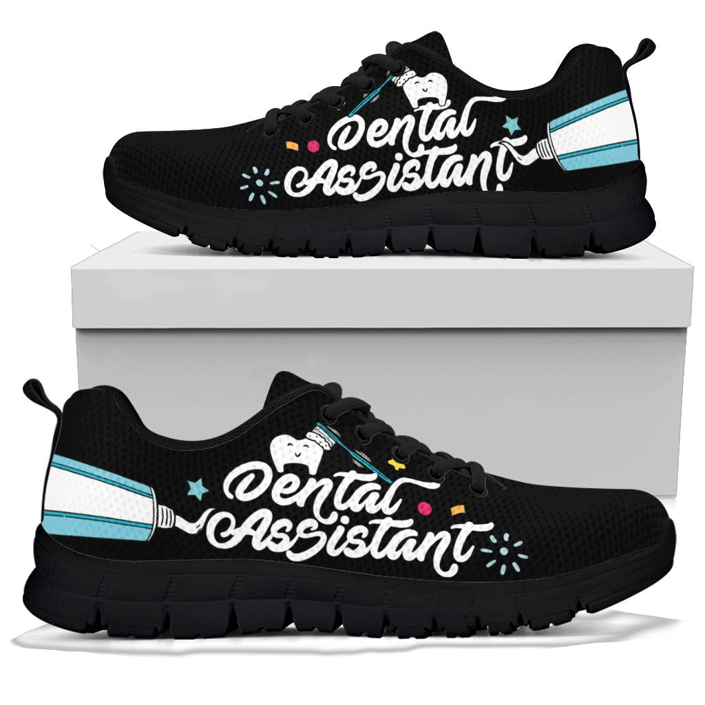 Dental Assistant Toothpaste Sneakers (Express Shipping)